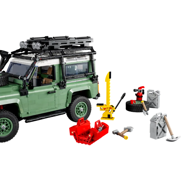 Конструктор LEGO Icons 10317 Внедорожник Land Rover Classic Defender 90 — изображение 7