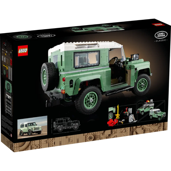 Конструктор LEGO Icons 10317 Внедорожник Land Rover Classic Defender 90 — изображение 2
