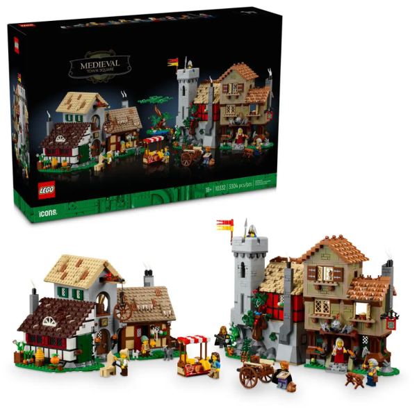 Конструктор LEGO Icons 10332 Средневековая городская площадь — изображение 1