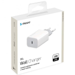 Сетевое зарядное устройство Deppa 20W USB-C White — изображение 2