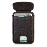 Магнитный картхолдер VAJA V-Mag Mini Wallet, черный (Floater Black) — изображение 2