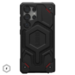 Чехол UAG Monarch PRO для Samsung Galaxy S25 Ultra с MagSafe, черный кевлар — изображение 2
