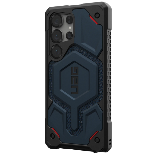 Чехол UAG Monarch PRO для Samsung Galaxy S25 Ultra с MagSafe, синий кевлар — изображение 1