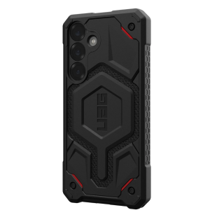 Чехол UAG Monarch PRO для Samsung Galaxy S25 Plus с MagSafe, черный кевлар