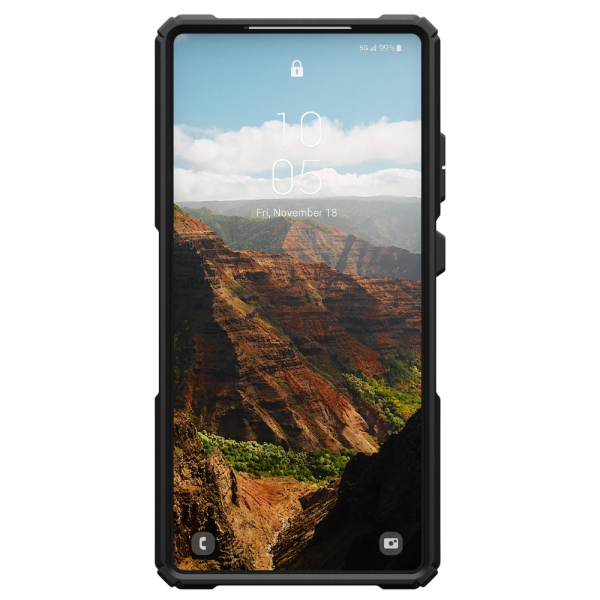 Чехол UAG Plasma XTE c MagSafe для Samsung S25 Ultra, черный — изображение 3