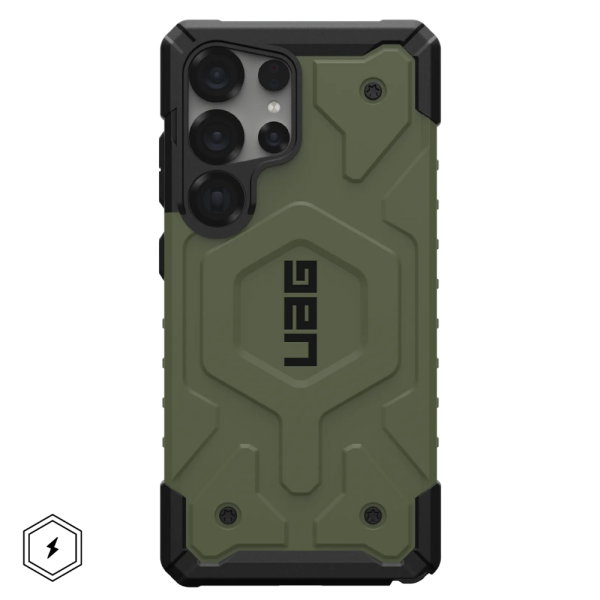 Чехол UAG Pathfinder с MagSafa для Samsung Galaxy S25 Ultra, зеленый — изображение 2