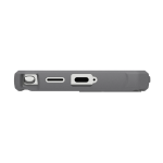 Чехол + шнурок UAG Pathfinder Clear c  MagSafe для Samsung Galaxy S25 Ultra, красный — изображение 3
