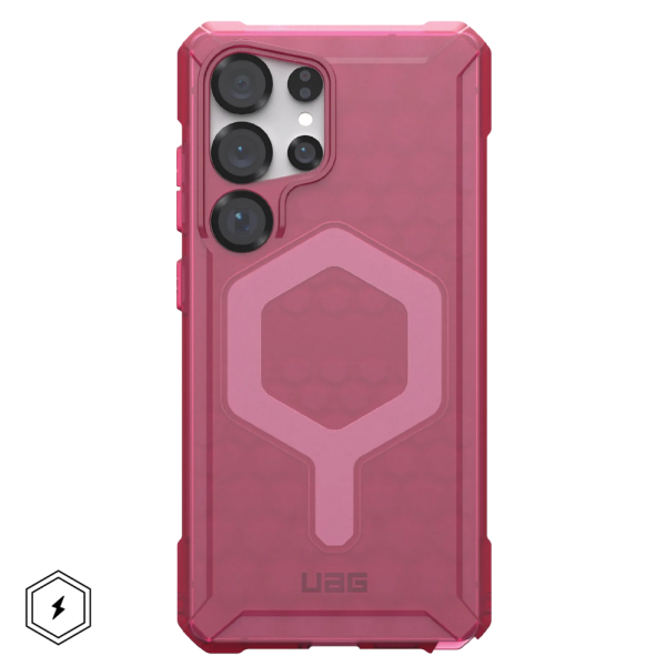 Чехол UAG Essential Armor с MagSafe для Samsung Galaxy S25 Ultra, красный — изображение 2