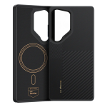 Усиленный чехол Benks Montage ArmorPro Kevlar для Samsung Galaxy S25 Ultra черный (600D+1500D) — изображение 2