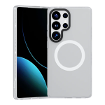 Чехол силиконовый Benks Lucid Armor (MagSafe) для Samsung Galaxy S25 Ultra белый