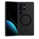 Чехол силиконовый Benks Lucid Armor (MagSafe) для Samsung Galaxy S25 Ultra черный