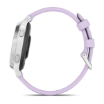 Часы Garmin Lily 2 Active, WW, Silver/Jasmine Purple, Silicone 010-02891-01 — изображение 4