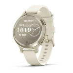 Часы Garmin Lily 2 Active, WW, Lunar Gold/Bone, Silicone 010-02891-00