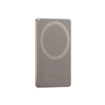 Ультратонкий внешний аккумулятор EnergEA Alupac Mini 5K, 5000MAH MagSafe титан натуральный — изображение 3