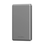 Ультратонкий внешний аккумулятор EnergEA Alupac Mini 5K, 5000MAH MagSafe титан натуральный