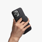 Чехол Uniq HYBRID KEVA AIR WITH GRIPFIT (MagSafe) с кольцом для iPhone 16 Pro, черный — изображение 2