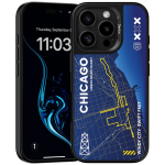 Чехол Benks City Series с MagSafe для iPhone 16 Pro Max - Chicago