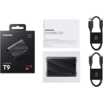 Внешний диск SSD Samsung T9 4TB, черный — изображение 4