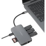 Адаптер EnergEA AluHub HD Pro 2 (8in1)  серый — изображение 4