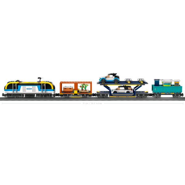 Конструктор LEGO City 60336 Товарный поезд — изображение 5