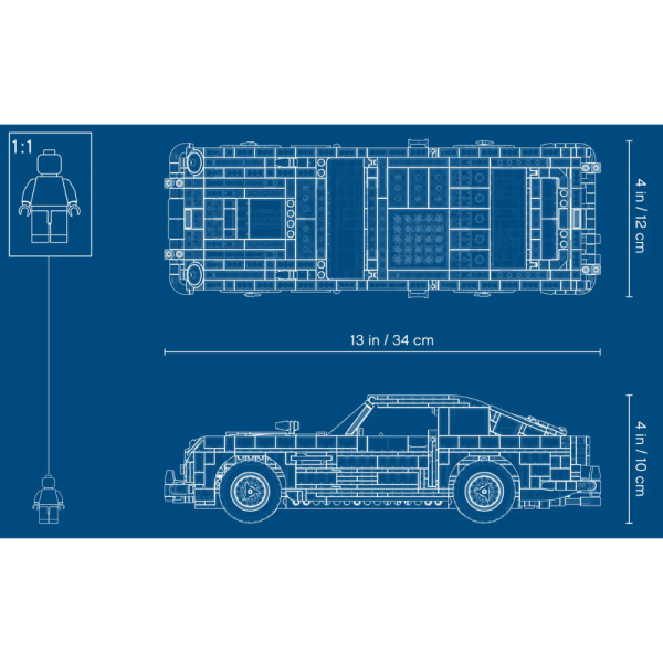 Конструктор LEGO Creator 10262 Expert James Bond Aston Martin DB5 — изображение 6