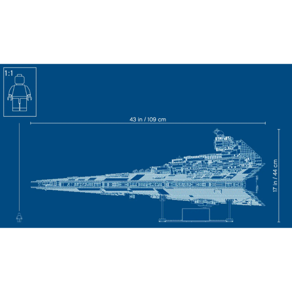 Конструктор LEGO Star Wars 75252 Имперский звёздный разрушитель — изображение 13
