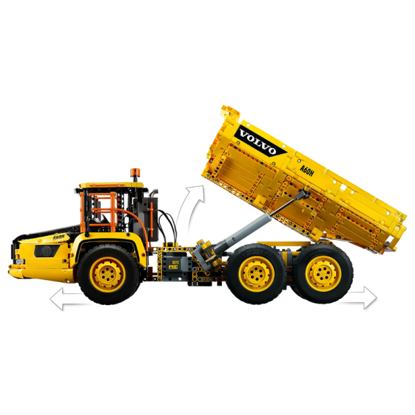 Конструктор LEGO Technic 42114 Самосвал Volvo 6х6 — изображение 4