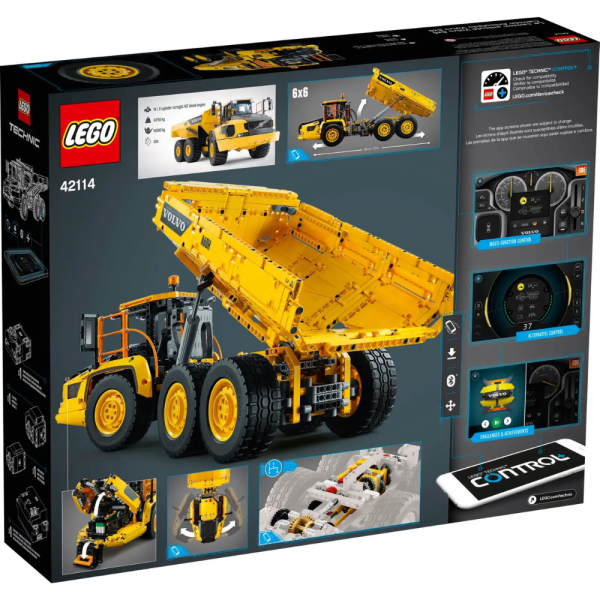 Конструктор LEGO Technic 42114 Самосвал Volvo 6х6 — изображение 2