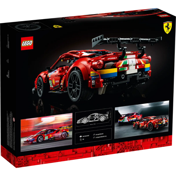 Конструктор LEGO Technic 42125 Ferrari 488 GTE AF Corse — изображение 2