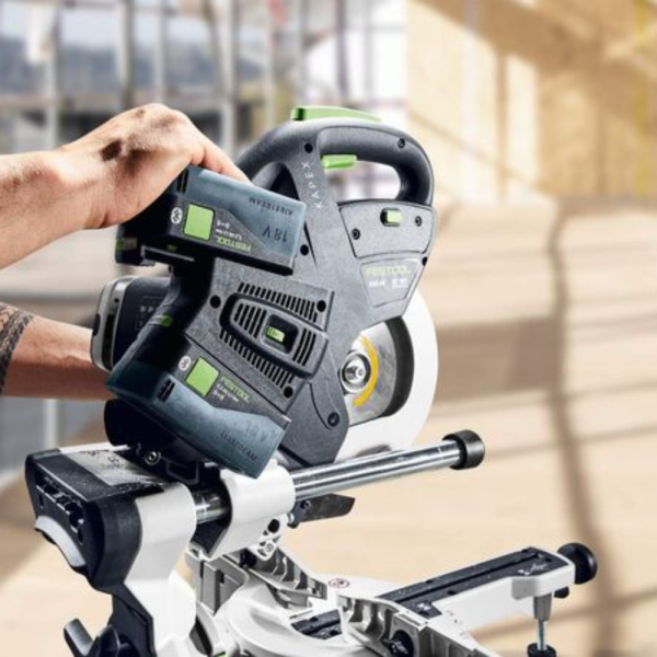Аккумуляторная торцовочная пила Festool KSC 60 EB-Basic 576847 без аккумулятора — изображение 7