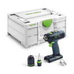 Аккумуляторная дрель-шуруповерт Festool T 18+3 Li-Basic 576448 без аккумулятора