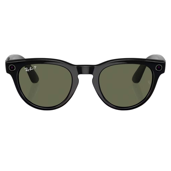 Умные очки Ray-Ban Headliner RW4009 Shiny Black/Polar G15 Green M — изображение 2