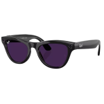Умные очки Ray-Ban Skyler RW4010 Shiny Black/Clear to Amethyst Transitions L