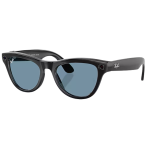 Умные очки Ray-Ban Skyler RW4010 Shiny Black/Clear to Cerulean Blue Transitions L