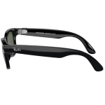 Умные очки Ray-Ban Wayfarer RW4006 Matte Black/Clear to Graphite Green Transitions M (S 50) — изображение 4