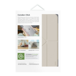 Uniq для iPad Air 13" (2024/25) чехол Camden Click Ivory — изображение 4