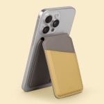 Кожаный чехол-бумажник MagSafe с подставкой Uniq Lyden DS — изображение 3