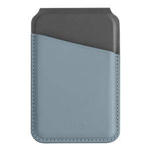 Кожаный чехол-бумажник MagSafe с подставкой Uniq Lyden DS