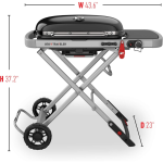 Газовый гриль Weber Traveler Gas Grill - Silver (9010069) — изображение 10