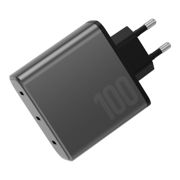 Сетевая зарядка EnergEA AmpCharge GaN100 3C PD/PPS/QC3.0 100W — изображение 2