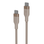 Energea Кабель HELIX USB-C to USB-C 100W 480 Mbps Magnetic Gold 1.5m — изображение 2