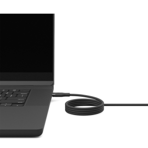 Energea Кабель HELIX USB-C to USB-C 100W 480 Mbps Magnetic Black 1.5m — изображение 4