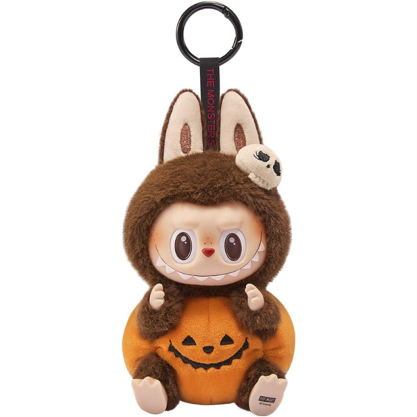 Фигурка POP MART Happy Halloween Party Series-Sitting Pumpkin Vinyl Plush Pendant — изображение 1