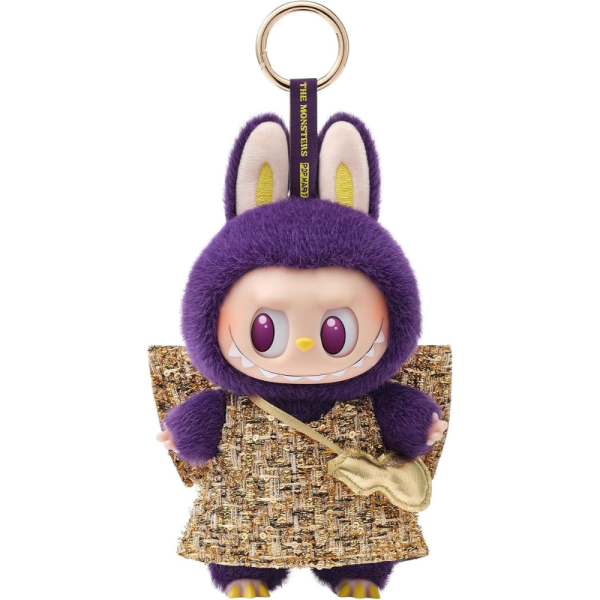 Фигурка POP MART LABUBU PRONOUNCE - WINGS OF FORTUNE Vinyl Plush Hanging Card — изображение 1