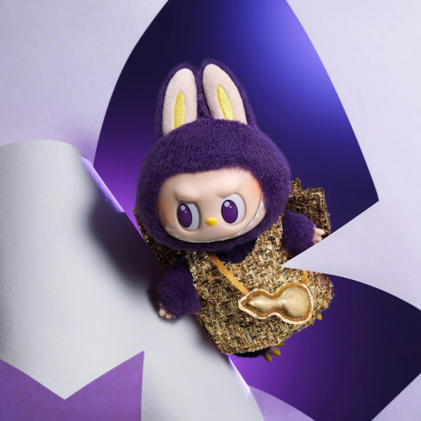 Фигурка POP MART LABUBU PRONOUNCE - WINGS OF FORTUNE Vinyl Plush Hanging Card — изображение 6