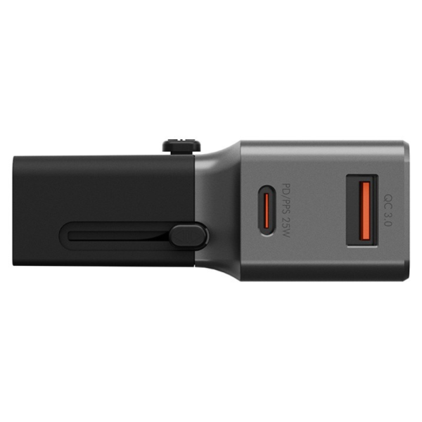 Сетевая зарядка EnergEA Travelworld Adapter 25, 1USB-C/1USB-A, 25W — изображение 3