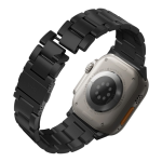 Ремешок UNIQ OSTA Steel Strap для Apple Watch 49/46/45/44 мм, черный — изображение 2
