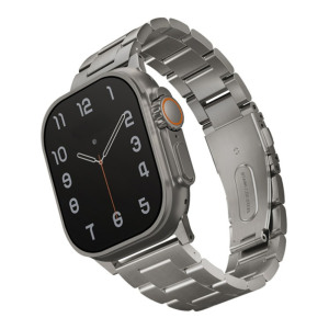 Ремешок UNIQ OSTA Steel Strap для Apple Watch 49/46/45/44 мм, серебристый