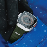 Ремешок UNIQ для Apple Watch 49/46/45/44 mm STRIDE FKM Rubber Grey — изображение 4