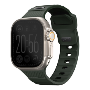 Ремешок UNIQ для Apple Watch 49/46/45/44 mm STRIDE FKM Rubber Green